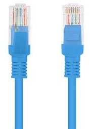 Lanberg Patch cord FTP kat.5E 0.5M niebieski PCF5-10CC-0050-B