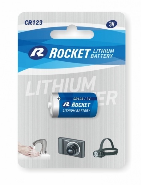 Rocket Bateria foto litowa CR123 1szt.