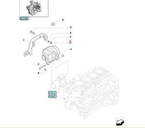 CNH ALTERNATOR NEW HOLLAND 120A 87311827 - 87311822