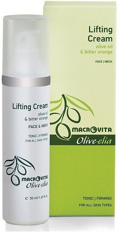 MACROVITA liftingujący krem na twarz i szyję z bio-składnikami OLIVE-ELIA 50ml