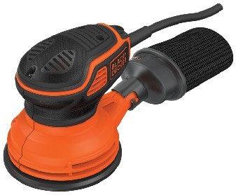 Black&Decker Szlifierka mimośrodowa 240 W, 125 mm (KA199)