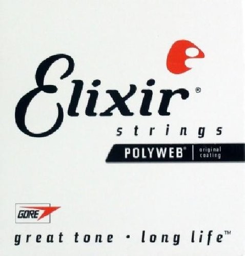 Elixir Plain ball End Anti Rust Single Strings Plain Steel Guitar 13015