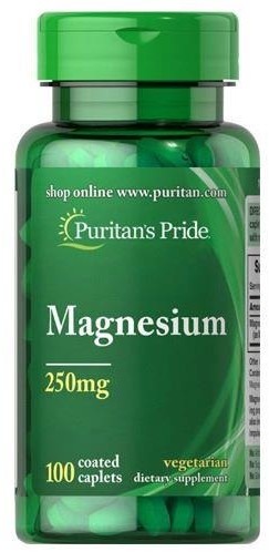 Puritan's Pride Magnesium 250Mg - 100Caps