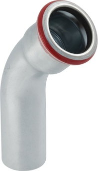 Geberit kolano jednokielichowe 45 Mapress C-Stahl 20703