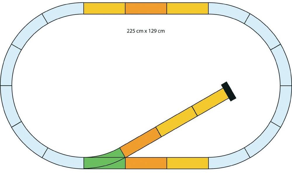 Piko G Tory 35301 uzupełniające zestaw 8 elementów skala G