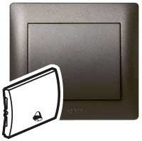 Legrand 771246 SISTENA LIFE Klawisz CHOCO pojedynczy z symbolem dzwonka