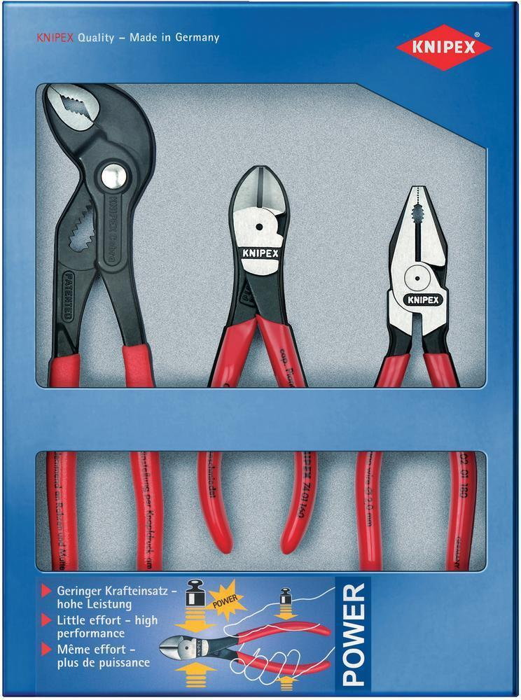 Knipex Kleszcze 3 szt. (00 20 10)