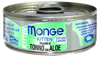 Monge Jelly Kitten Tuńczyk Z Aloesem 80G