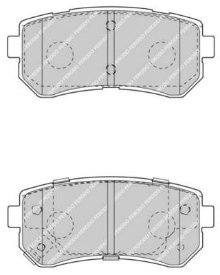 FERODO FEDERAL-MOGUL)) FDB4408