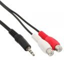 InLine Kabel Audio 2x gniazdo Cinch - wtyk 3.5mm Stereo 5m 89941D
