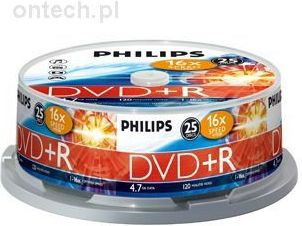 Philips DVD+R 4.7GB 16x 25 (DR4S6B25F/00)