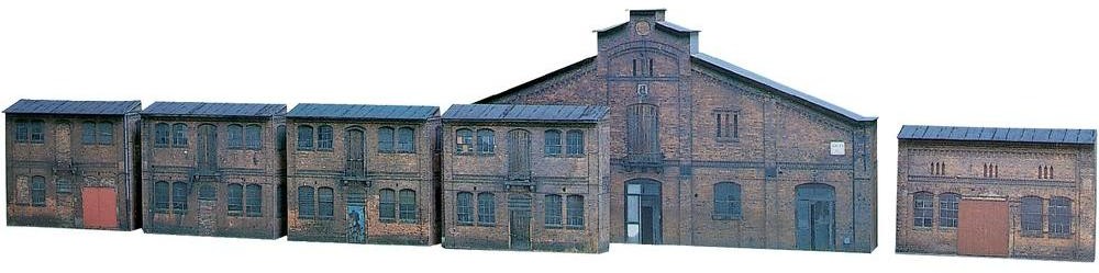 Auhagen Fronty budynków przemysłowych 42506 skala H0/TT