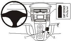 Brodit AB dla Clip do Toyota Yaris 06-11 853742