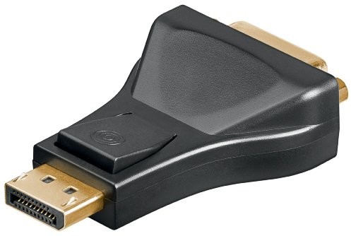 Wentronic złącze DisplayPort Adapter (DVI-I 24 + 5 gniazdo na 20 pinów DP-wtyk) 1 szt. 51720