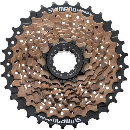 Shimano Kaseta Altus HG-20 9ędowa 11-32T brązowa - 11-32T 4200360