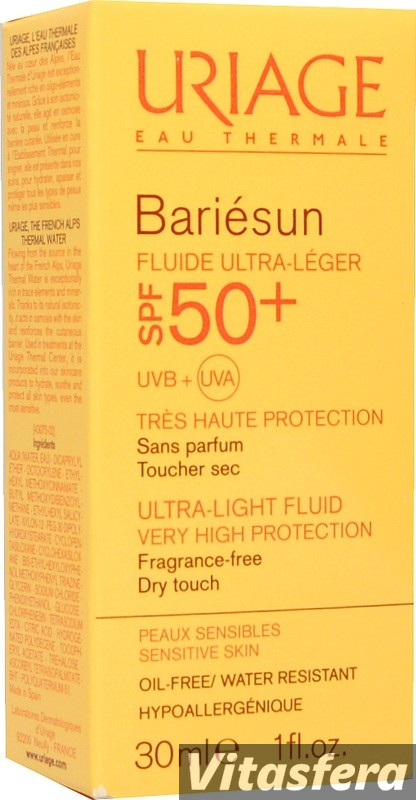 Uriage Bariesun ultralekki fluid SPF50+ 30ml