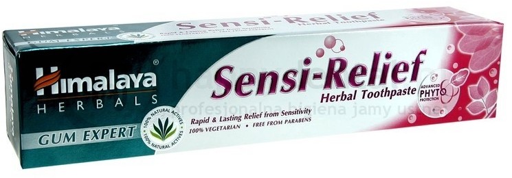 Himalaya Drug Company HIMALAYA Herbals Sensi-Relief 75ml - ziołowa pasta do myci