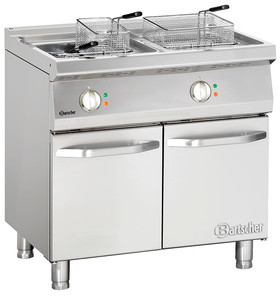 Bartscher Frytownica na szafce, elektryczna, dwukomorowa