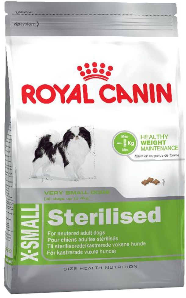 Royal Canin Health Nutrition X-Small Sterilised 3 kg 2x1,5 kg
