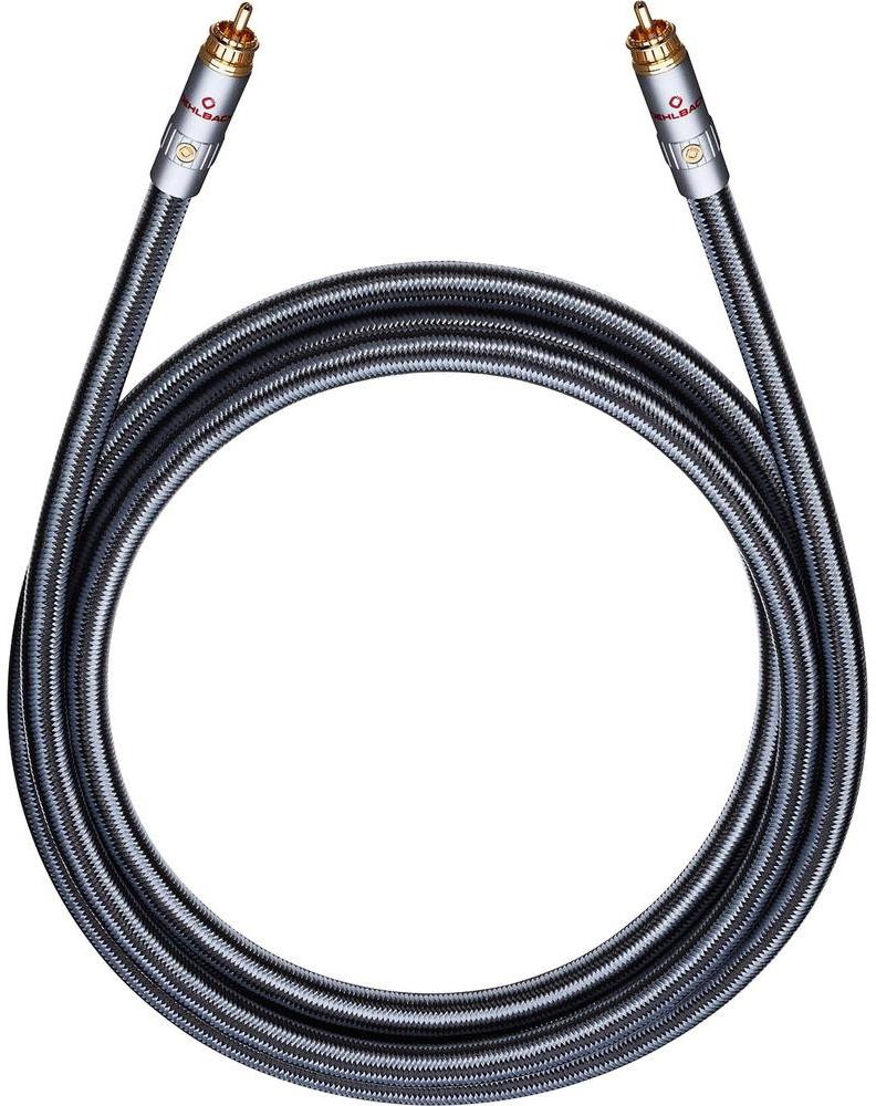 Oehlbach Kabel audio Cinch 13308 [1x Złącze męskie cinch 1x Złącze męskie cinch] 8.80 m czarny