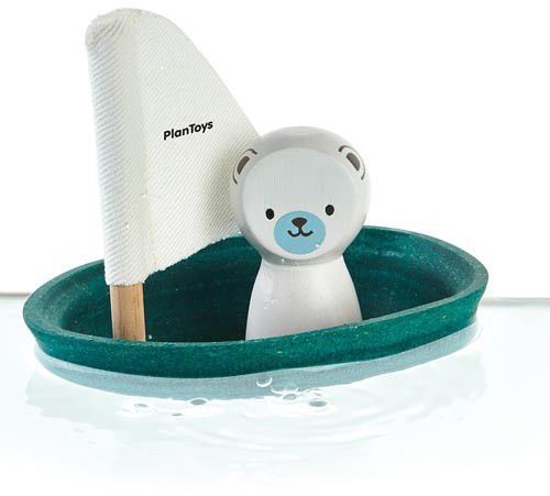Plan Toys Żaglówka z niedźwiedziem polarnym