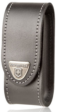 Victorinox SZWAJCARIA Etui ze skóry na scyzoryk małe, czarne (4.0520.3)