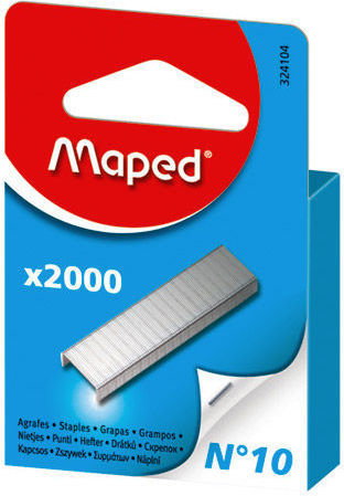 Maped Zszywki Nr 10, 2000 szt. pudełko 324104