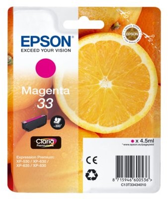 Epson Wkład atramentowy 33 Magenta