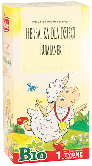 APOTHEKE Herbatka dla dzieci - rumiankowa bio 20 x 1 g -