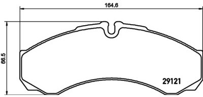 TEXTAR (BREMSBELAEGE) 2912112