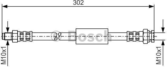 Bosch Przewód hamulcowy elastyczny 1 987 476 682