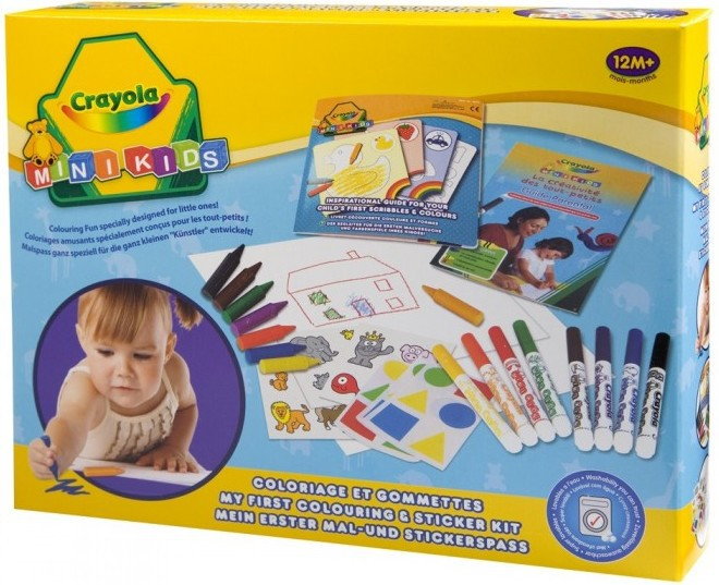 Crayola MINI KIDS MÓJ PIERWSZY ZESTAW ARTYSTYCZNY - 10570