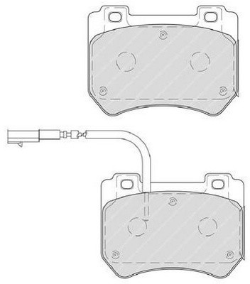 FERODO FEDERAL-MOGUL)) FDB4206