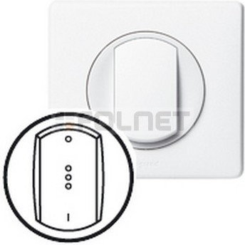 Legrand Plakietka łącznika dwubiegunowego podświetlanego - 068023