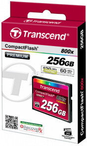 Transcend Compact Flash 800x 256GB (TS256GCF800)