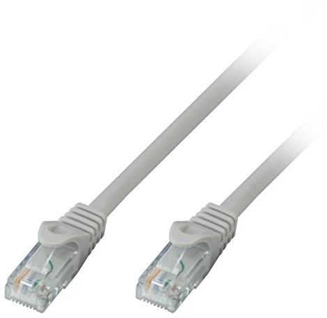 LINDY Lindy Cat.6 u/UTP Cable, szary, 1 m 48002