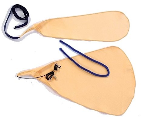 Gewa 756198 wycieraczki do fagot, 2 sztuki, ściereczka z mikrofazy E4735