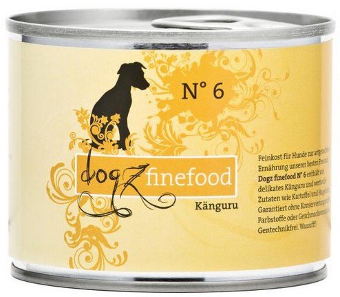 Dogz Finefood N.06 Kangur Puszka 200g