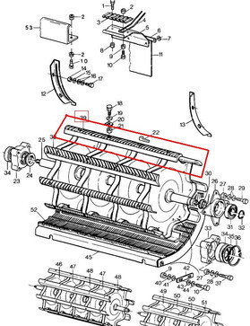 CNH CEPY DO MŁOCARNI (PARA) LEWE NEW HOLLAND 89838432