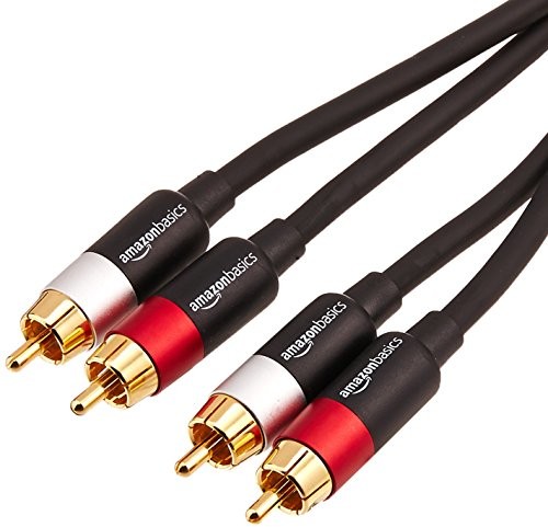 AmazonBasics 1/2 Male to 2-Male RCA Audio Interconnects parent PBH-20216