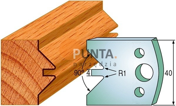 CMT UTENSILI Art. 690.071 - NOŻE i OGRANICZNIKI 40 mm 691.071