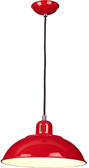 Elstead Lighting Lampa wisząca FRANKLIN/P RED Lighting