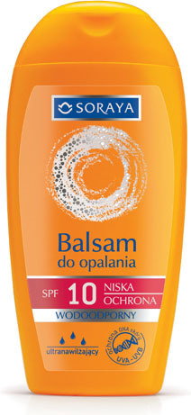 Soraya Balsam do opalania wodoodporny SPF10+ 200ml