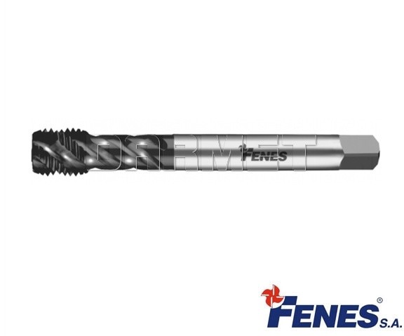 HSS Gwintownik maszynowy do gwintu rurowego walcowego, nieprzelotowy (Rm 800), DIN-5156 E OX - G1/2