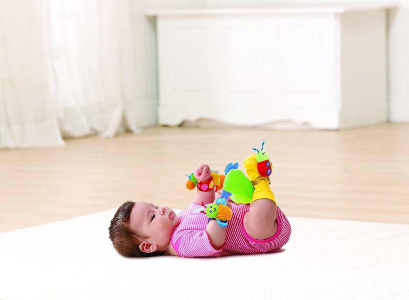 Tomy Lamaze Zestaw grzechotek na rączki i nóżki LC27634 LC27634