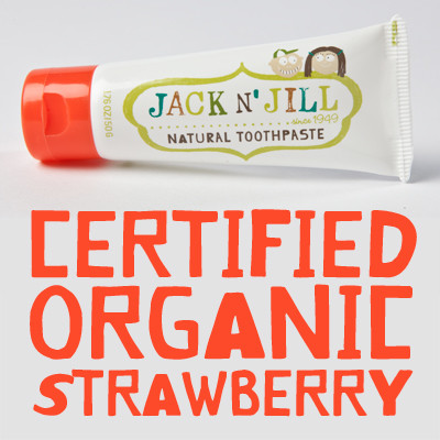 Jack Njill Jack N Jill Naturalna Pasta Do Zębów, Organiczna Truskawka 50G
