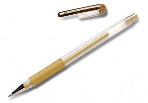 Hama Żelowy Hybrid Gel Grip Creative Pen 1900 Złoty 1900