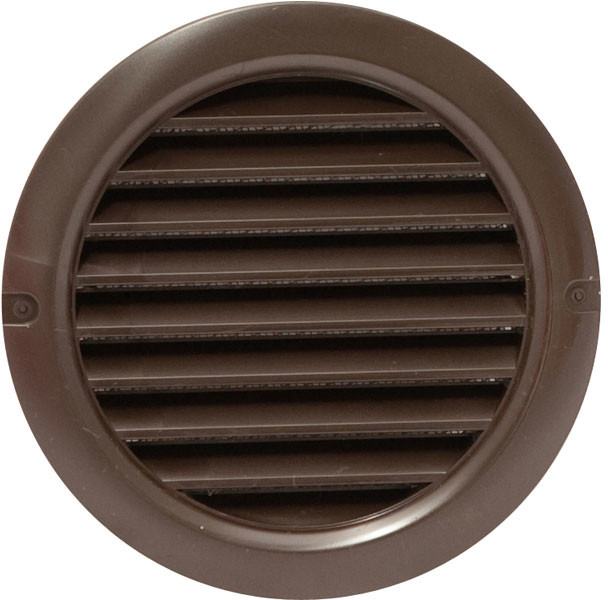 Vents Kratka wentylacyjna śr. 100 mm brązowa