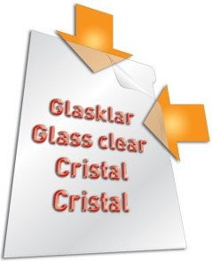 Durable Obwoluta przeźroczysta crystal 0,12mm 100 sztuk