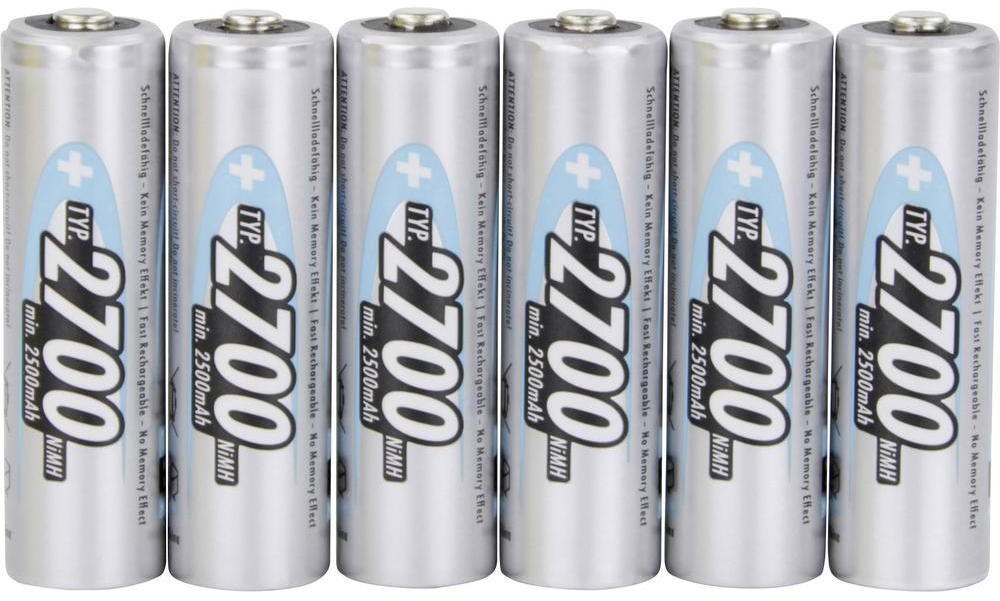 Ansmann Akumulatory NiMH AA 1.2 V 2700 mAh 6 szt